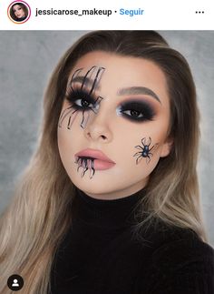 Halloweenský Makeup, Birthday Makeup Looks, Mekap Mata, Vampire Makeup, Halloween Makeup Ideas, Cool Halloween Makeup, Face Art Makeup