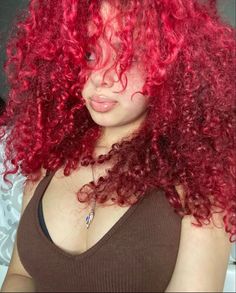 Ya Trick Ya, Gorgeous Red Hair, Haircut Tips, Red Hair Color Ideas, Red Hair Inspo, Red Curly Hair, Dyed Red Hair