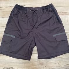 Nwt Pantalon Womens M Shorts. Greys. Khaki Shorts. Cargo Short. Tie Waist. Dark Grey, Purple Grey, And Grey Shorts. 6.5 Inch Inseam. 4 Pockets. 2 Faux Pockets Waist Stretches From 14 To 18 Inches Laying Flat. Bundle And Save Nylon Shorts With Pockets, Short Nylon Cargo Style Bottoms, Summer Sports Bottoms With Multiple Pockets, Casual Purple Bottoms With Cargo Pockets, Purple Athletic Shorts With Pockets For Sports, Sporty Purple Athletic Shorts With Pockets, Purple Nylon Bottoms For Summer, Summer Purple Nylon Bottoms, Casual Purple Nylon Bottoms