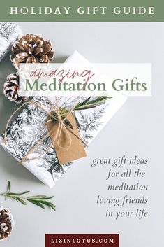 holiday gift guide for meditationists