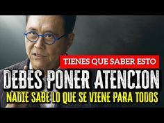 a man wearing glasses and a suit with the words debes poner attencion