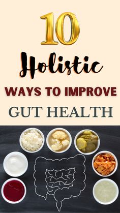 The following sections describe methods for how to improve gut health. While diet has a significant impact on gut health, lifestyle factors such as stress management, good sleep, and regular sleep are just as important. The ten tips below emphasize a holistic gut health approach that will help you optimize your digestion and overall gut health. Holistic Health Remedies, Holistic Diet, Health Guru, Probiotic Foods, Help Digestion