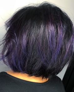 New Trend Haircut, Dark Purple Short Hair, Haircut Ideas For Girls, Trend Haircut, Rich Hair Color, Chelsea Houska Hair, Haircolor Ideas, Rich Hair