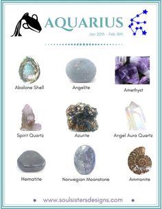 Aquarius Healing Crystals by Soul Sisters Designs Negative Beliefs