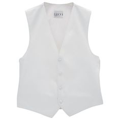 White colored solid vest Classic White Solid Color Tops, Classic Sleeveless Solid Outerwear, Fitted Elegant Tank Sweater Vest, Elegant Fitted Tank Sweater Vest, Elegant Solid Color Vest For Summer, Fitted Solid Color Tank Vest, Classic Fitted Tank Top, Classic Solid Color Tank Top For Spring, Solid Fitted Tank Vest