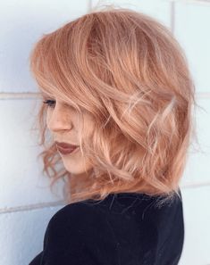 Strawberry Blonde Hair Color Ideas, Natural Strawberry Blonde Hair, Strawberry Blonde Bob, Dark Strawberry Blonde, Light Pink Hair, Celebrity Hair Colors, Diy Hair Color