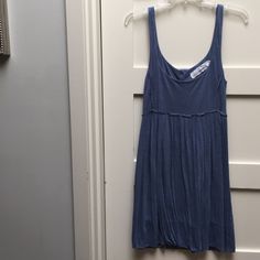 Nwot. Adorable Sundress. 25 Inches From Middle Of Neckline To Hem, 35 Inches From Top Of Strap To Hem. 80% Rayon, 20% Linen. Purchased From Revolve Clothing Dresses Revolve, Revolve Dress, Revolve Dresses, Revolve Clothing, Halter Formal Dress, Dresses Xs, Blue Gray, Sundress, Blue Grey