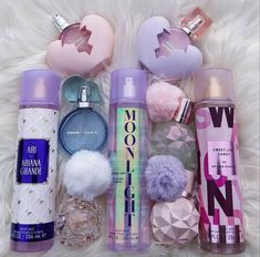 Candy Perfume, Ariana Perfume, Ariana Grande Perfume, Perfume Organization, Sweet Like Candy, Fragrances Perfume Woman, Perfume Body Spray, Perfume Collection Fragrance, Bath And Body Works Perfume