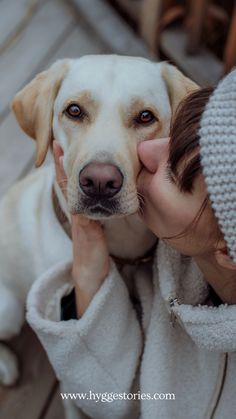 a woman kissing her dog on the nose