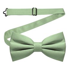 PRICES MAY VARY. Bow Tie Size:2.5" (6.4cm) wide and 4.72" (12cm) long Versatile wearability: This bow tie is perfect for all types of occasions, from professional events such as business meetings to formal events such as weddings and dinners. It is also suitable for everyday wear and can be paired with a variety of outfits. Adjustable design: The bow tie has an adjustable strap that allows it to fit comfortably on any neck size. The strap is made of high-quality material that guarantees strength Solid Black Bow Tie For Black Tie Events, Solid Color Ties For Black Tie Events In Summer, Solid Color Summer Ties For Black Tie Events, Summer Solid Suit And Tie Accessories, Classic Summer Business Bow Tie, Adjustable Solid Tie With Satin Bow, Pre-tied Formal Ties For Summer, Elegant Green Bow Tie For Father's Day, Adjustable Bow Tie For Business