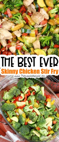 Healthy Chicken Stir Fry, Low Calorie Chicken, Stir Fry Ingredients, Weight Watchers Chicken, Ww Recipes, Healthy Chicken