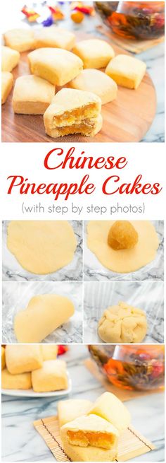 chinese pineapple cakes with step by step photos