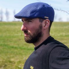 A super lightweight and airy 100% linen flat cap. Natural linen fabric gives an excellent comfort and breathability. Cap has no lining. Sweatband is made of cotton. Sewn down shape memory visor. Linen fabric is a great choice for a warm summer. Cap gives a good protection from sun, doesn't heat up and still it remains elegant and comfy. Please note we also offer other linen and cotton summer caps. CZX-LAN-L50 Adjustable Casual Linen Hats, Casual Linen Spring Hat, Linen Flat Cap For Summer, Summer Linen Flat Cap, Blue Lightweight Casual Hat, Casual Lightweight Blue Hat, Casual Light Blue Hat, Fiddler Cap, Light Beach