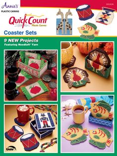 the cover of quickcount's coaster sets