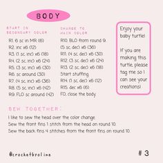 a pink poster with the words body on it