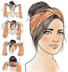 How To Wear Scarves, Hair Videos