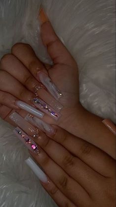 Marble French Nails, Nails Marble, Pink Ombre Nails, Drip Nails, Nails Salon, Simple Acrylic Nails, Long Acrylic Nails Coffin, Acrylic Nails Coffin Pink, Long Square Acrylic Nails