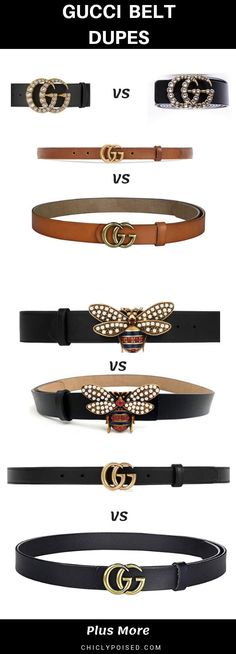 Gucci Belts Prices Have You Shook? Well These Gucci Belt Dupes Prices Make Sense Classic Gucci Belt Buckles, Gucci Belt Fake Vs Real, Gucci Belt Replica, Gucci Belt For Sale, Gucci Web Belt, Mac Whirl, Splurge Vs Steal, Luxury Gucci Belt With Gold-tone Hardware, Gucci Leather Belt