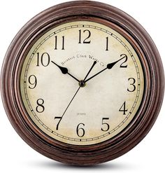 an old fashioned clock with numbers on the face and hands is shown against a white background