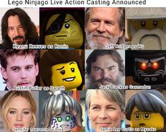 lego ninja action casting announded