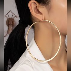 This Unique Pair Is A Wonderful Addition To Your Wardrobe And Your Style; Sure To Get Lots Of Compliments! Gsunu05050009p9 Elegant Summer Hoop Earrings, Black Baby Girl Hairstyles, Earrings Ideas, Black Baby, Ear Rings, Earrings Color, Girl Hairstyles, Your Style