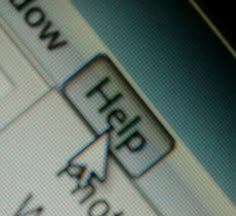 a close up view of the word work on a computer screen with an arrow pointing to it