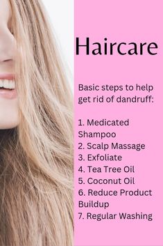 How to get rid of dandruff...#haircareroutine #haircareessentials #haircaretreatments