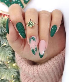 La Nails, Nails Christmas, New Year's Nails, Photo Reference