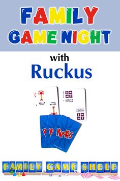 The Ruckus card game will keep you on your toes while you laugh at the craziness of this kid favorite game--perfect for family game night. Learn how to play and get ready for side-splitting fun!