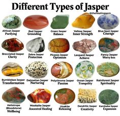 Jasper Rock Stones, Gemstone Crafts Ideas, Aegerine Crystal, Chert Stone, Rock Identification Pictures, Stone Identification