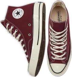 Burgundy High-top Sneakers For Streetwear, Classic Burgundy Sneakers With Round Toe, Classic Burgundy Round Toe Sneakers, Classic High-top Fall Sneakers, Casual Burgundy High-top Sneakers, Classic Fall Streetwear Sneakers, Vintage Sneakers For Fall Streetwear, Vintage Fall Sneakers For Streetwear, Vintage Fall Streetwear Sneakers