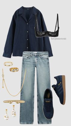 Skandinavian Fashion, Stockholm Fashion, Marine Blue, Mode Inspo, Fall Shoes, Outfit Inspo Fall, Mode Inspiration, Lookbook Outfits, Looks Vintage