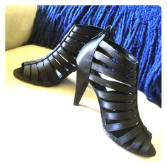 Never Worn Limelight Dannika Style Sexy Black Satin 4 Inch Heels. Strappy Synthetic Heels For Night Out, Synthetic Strappy Heels For Night Out, Black Strappy Heels For Date Night, Black Strappy Heels For Night Out, 4 Inch Heels, Black Satin, Shoes Women Heels, 4 Inch, Shoes Heels