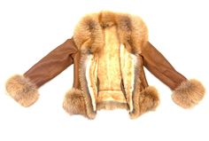 material: fox fur, lambskin, shearling style: shearling color: whiskey Brown Faux Fur Coat With Feather Trim, Luxury Brown Fur Coat, Mink Colored Shearling Fur Coat With Faux Fur Trim, Mink Sheepskin Fur Coat With Faux Fur Lining, Mink Colored Leather Fur Coat With Faux Fur Lining, Mink Leather Fur Coat With Faux Fur Lining, Mink Color Sheepskin Fur Coat With Faux Fur Lining, Mink Colored Sheepskin Fur Coat With Faux Fur Lining, Brown Sheepskin Coat With Faux Fur Trim