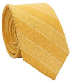 PRICES MAY VARY. Skinny Tie Size: 58" Long and 2(1/2)" Wide (at widest) Middle skinny cotton ties, yellow striped tie for men, basic color is easy for matching Cotton slim tie, designed & Hand made by Belluno, gift for man, or an addition to any man's wardrobe! Perfect narrow ties for different occasions as for wedding, party, dating, church, etc. 100% quality guarantee on Belluno neckwear products, your satisfaction is always the most we concern. Belluno 2.5 inch Skinny Tie for Men, Cotton Line Yellow Summer Business Ties, Yellow Summer Ties, Classic Yellow Ties For Summer, Yellow Classic Ties For Summer, Slim Tie, Ties For Men, Tie For Men, Striped Tie, Men's Wardrobe