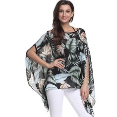 Material: Polyester Clothing Length: REGULAR Pattern Type: Leopard Gender: Women Sleeve Length(cm): Short Sleeve Style: REGULAR Collar: O-Neck Decoration: NONE Fabric Type: Chiffon Style: Casual Summer Beach Chiffon Tops, Chiffon Short Sleeve Top For Beach, Elegant Chiffon Tops For Vacation, Casual Chiffon Beach Blouse, Casual Chiffon Blouse For Beach, Short Sleeve Chiffon Blouse For Beach, Flowy Chiffon Blouse For Vacation, Flowy Chiffon Tops For Vacation, Summer Chiffon Blouse For Vacation