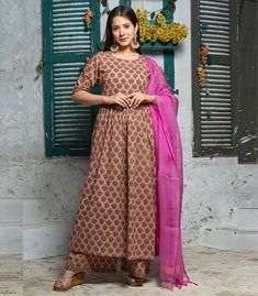 Fabric :- Cotton Closure Type :- Zipper Lining Material :- Cotton Packaging Details :- The Pattern Selected By You Dispatching Time :- 5 To 7 Working Days Cotton Anarkali Suits, Designer Palazzo, Cotton Dupatta