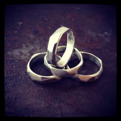 An old favorite. Skinny Facet Band ring in whatever size you need. $72.00. Interested? Email info@shopworkshop.com Band Ring, Band Rings, Rings For Men, Band, Ring