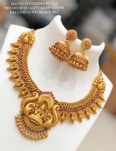 Necklace Set Indian Bridal Jewelry, Fashion Jewelry Necklaces Gold, Wedding Flower Jewelry, Gold Bracelet Simple, Jewelry Product Shots, Antique Necklaces Design