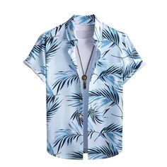 PRICES MAY VARY. These hawaiian short sleeve shirts suits were made from a breathable construction that's lightweight and comfortable, give you comfortable and nature skin feel. If you like to be looser, please choose next size. All over flowers prints add tropical appeal to this casual beach shirt, Add the flower print to your wardrobe for summer look. You May Wear The Shirts In Many Occasions .Including Holiday, Beach Parties, Theme Parties,Cruise , Days at Office Etc . The slim fit shirts wil New Model Shirts For Men, Stylish Shirts Men Mens Fashion, Tropical Shirts For Men, Beach Shirt Men, Beach Shirts For Men, Summer Shirts Men, Tropical Print Shirt, Stylish Shirts Men, Tropical Shirt