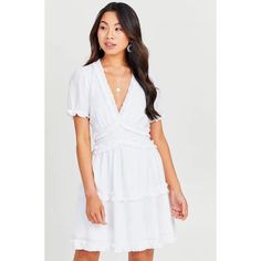 Altar’d State White Ruffled Dress With Short Sleeves - The Cullen Dress. So Cute And Flattering. Zippered Back Closure. Great For Bridal Shower, Wedding Events, Graduation, Vacation. Ptp 15 1/2 Inc Length 33 1/2 Inc 55% Rayon 45% Polyester Lining: 100% Polyester White Ruffled Dress, The Cullen, White Ruffle Dress, Altard State Dresses, Dress With Short Sleeves, Ruffled Dress, Altard State, Altar'd State, Ruffle Dress