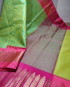 Kora Silk Saree from Moana.sarees check out our Instagram page Multicolor Handloom Tissue Silk Saree, Festival Meenakari Tissue Silk Saree, Yellow Unstitched Tissue Silk Saree, Yellow Katan Silk Pre-draped Traditional Saree, Yellow Katan Silk Pre-draped Saree, Instagram Page, Moana