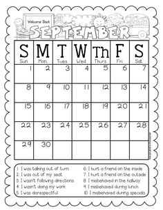 a printable calendar with the words smtwhf and s on it