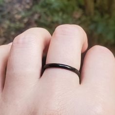 *Offers Welcome! 20% Off Bundles Of 3 Or More Items! . . New Unisex Black Stainless Steel Ring Band. I Have This In Sizes 3, 4, 5, 6, 7, 8, 9, And 10. Please Specify Which Size You Want. . . *Please Know Ring Size Before Ordering All Rings Are Pictured On A Us Ring Sizer. Returns Will Not Be Accepted Due To Size Issues. . . _____ Rings Jewelry Simple Punk Rock Goth Unisex Halloween Scary Simple Classic 2mm Brand New Never Worn Boutique Nwot Nwt Gift Present Jewellery Jewelry Wedding Engagement P Adjustable Black Rings For Everyday Wear, Minimalist Black Hypoallergenic Rings, Goth Rings, Rings Jewelry Simple, Halloween Scary, Jewelry Simple, Stainless Steel Ring, Ring Sizer, Rings Jewelry