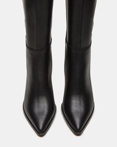 Elevate your style with LUCID - a sleek, knee-high boot featuring a trendy kitten heel and a pointed toe for a sophisticated touch. Perfect for pairing with any outfit, this boot will add a touch of elegance to your wardrobe. 2.25 inch heel height Size 6 measurements: 14.5 inch shaft circumference, 15.25 inch shaft height Size 8 measurements: 15.25 inch shaft circumference, 16.25 inch shaft height Size 10 measurements: 16 inch shaft circumference, 17.25 inch shaft height Leather upper material T Platform Slip Ons, Kitten Heel Boots, Summer Wardrobe Staples, Heel Boot, Slides Women, Kitten Heel, Bridal Shoes, Fun Bags, Knee High Boots