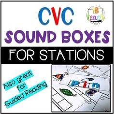 sound boxes for stations with the words cvc