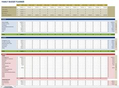 Free Financial Planning Templates goonotesplanner #weekdayplanner #digitalplannergirl #freeprintablekidsplanner. Family Financial Planning, Family Budget Planner, Planning Excel, Financial Plan Template, Household Budget Template, Excel Spreadsheets Templates, Personal Financial Planning