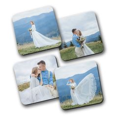 PRICES MAY VARY. SET OF 4 / 3.5 inches Square Coasters Upload 4 DIFFERENT IAMGES Custom Made Coaster / Personalized Coasters with your Images / Customize your Photo %100 handmade High-Quality Coasters and made in the USA. Business Logos, Wedding photos, Bridal Pictures, Bachelorette Photos, Graduation Pictures, Birthday Photos printed as a perfect gift for the person you cherish. Custom Coasters are the perfect for Unique Personalized Christmas Gift, Birthday Gift, Wedding Gift, Graduation Gift, Bachelorette Photos, Usa Business, How To Make Coasters, Bridal Pictures, Printed Coasters, Square Coasters, Business Logos, Entertainment Bar, Personalized Coasters