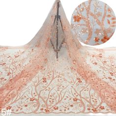 "1 Yard Multicolor Embroidered Tree Branch Floral Lace Fabric for Dress, Wedding Bridal Dress Lace Fabric, Soft Nightgown Lace ★Unit Conversion 1meter=1.09Yard 1 yard=91.4cm 1\"=2.54cm ★Style No. LC628 ★measurement  Width: 130(cm) ★material polyester ★Price: The price is for 1 yard.  if you buy more than 1 yard,it will be continuously in one piece. ★ color: Picture show ★Use for dress,clothing and some others ★ About the Shipping  The listing is default standard shipping ,which we use China post Bridal Dresses Lace, Floral Branch, Prom Dresses Lace, Lace Fabric, Floral Lace, Tree Branches, Night Gown, Wedding Bridal, Bridal Dresses