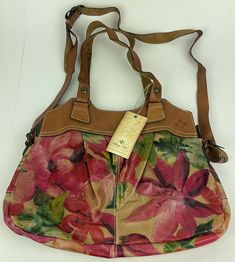 patricia nash napoli floral shoulder bag PO2301PAN new with tags. Bag drop 22 inches Rhinestone Jeans, Funky Jewelry, Pretty Bags, Purse Styles, Cute Purses, All Things Cute, Jewelry Outfit, Really Cute Outfits, Cute Bags